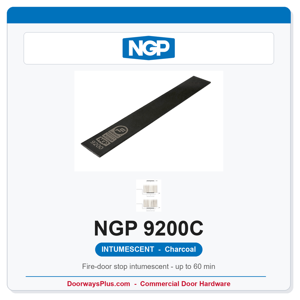 NGP 9200C GapGuard 60-Min Intumescent Fire Seal - Charcoal | National Guard