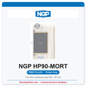 NGP HP90-MORT GapGuard Mortise Prep Filler - Primer Gray | National Guard