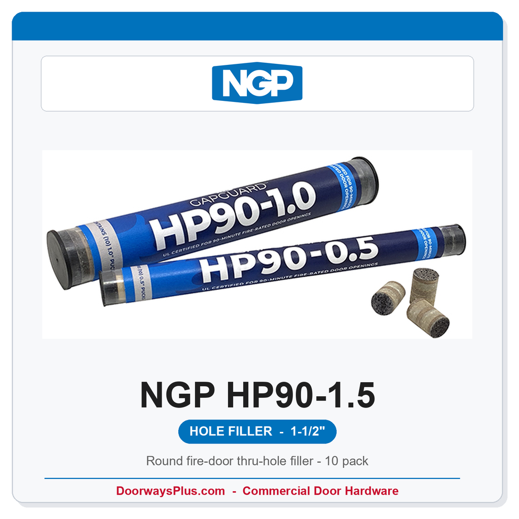 NGP HP90-1.5 GapGuard Thru-Hole Filler 1-1/2" 10 Pack | National Guard