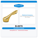 Bobrick B-8870 Touchless Faucet, Polished Brass – ADA Compliant