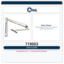 PDQ 719003 Regular Closer Arm – 7100/7101 Series | Satin Nickel 689