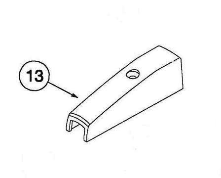 Corbin Russwin 446F23-1 689 Top Latch Cover ED8400