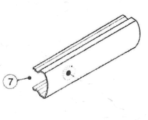 Corbin Russwin 650F13-32D Hex Dogging End Cover ED4000