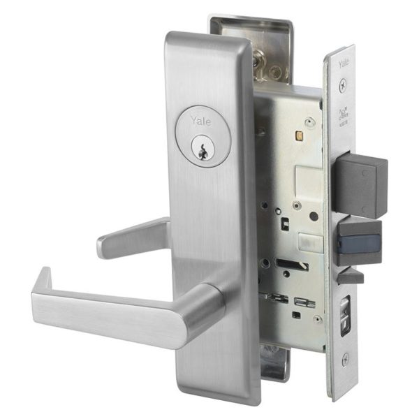 Accentra 8847FL Mortise Lockset Apartment/Corridor Less Cylinder US26D