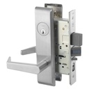 Accentra 8847FL Mortise Lockset Apartment/Corridor Less Cylinder US26D