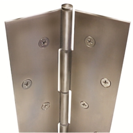 ABH Pin and Barrel Full Mortise Hinge, A500 83-1/8" x US32D- Stainless Steel