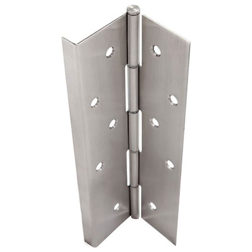 ABH A515 Swing Clear Pin & Barrel Continuous Hinge 83-1/8" US32D Satin Stainless | Fire Rated