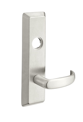 Accentra PB 626F Classroom/Storeroom Exit Device Trim | 620F Series Wide Escutcheon | Grade 1