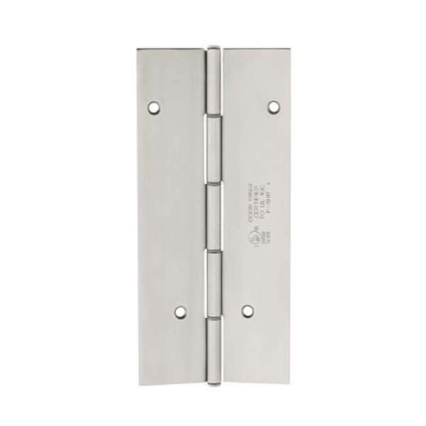 Markar FM300 Edge Mount Continuous Hinge | 304 SS | US32D Satin Stainless | Grade 1 Fire Rated