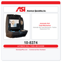 ASI 10-8374 Automatic Roll Towel Mechanism – Factory Replacement Part