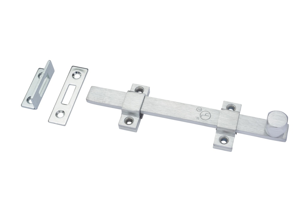 Rockwood 580 Surface Door Bolt – 8 Inch, US26D / US32D