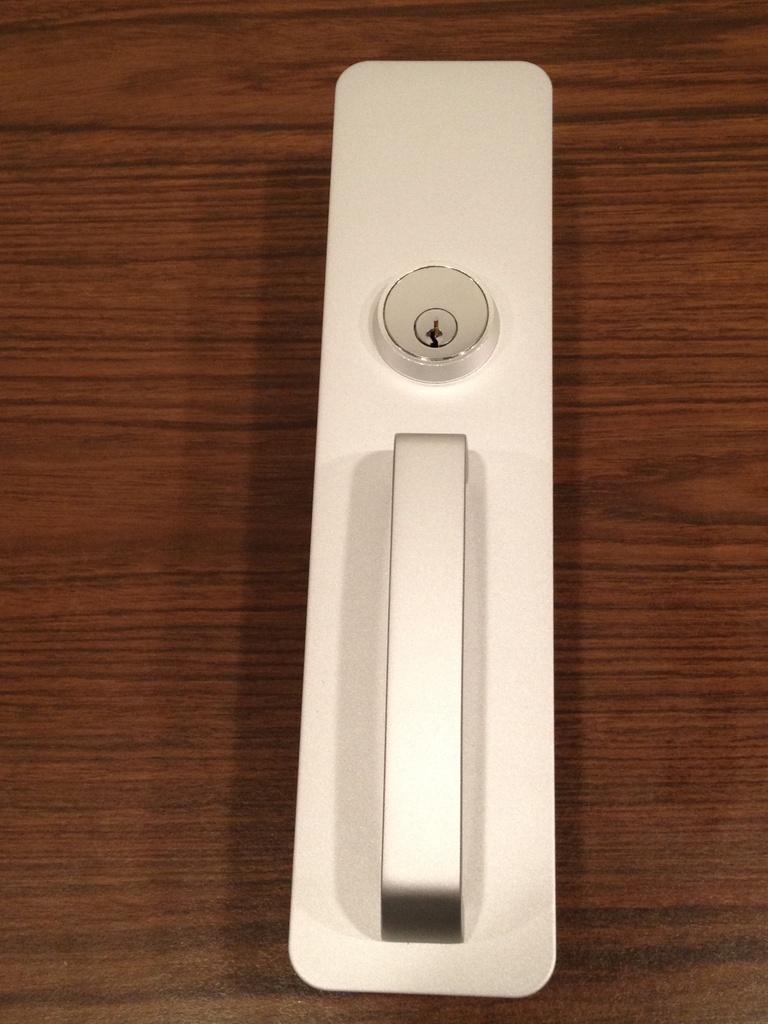 PDQ 4GW03 Night Latch Outside Exit Trim | ANSI Function 03 Grip Pull Handle | Covers 161 Prep
