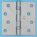 Hager BB1541 4x4 Ball Bearing Hinge Square Corner US32D Satin Stainless Steel