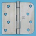 Hager 1543 4x4 Residential Plain Bearing Hinge – Square & 5/8" Radius Corner | Non-Ferrous