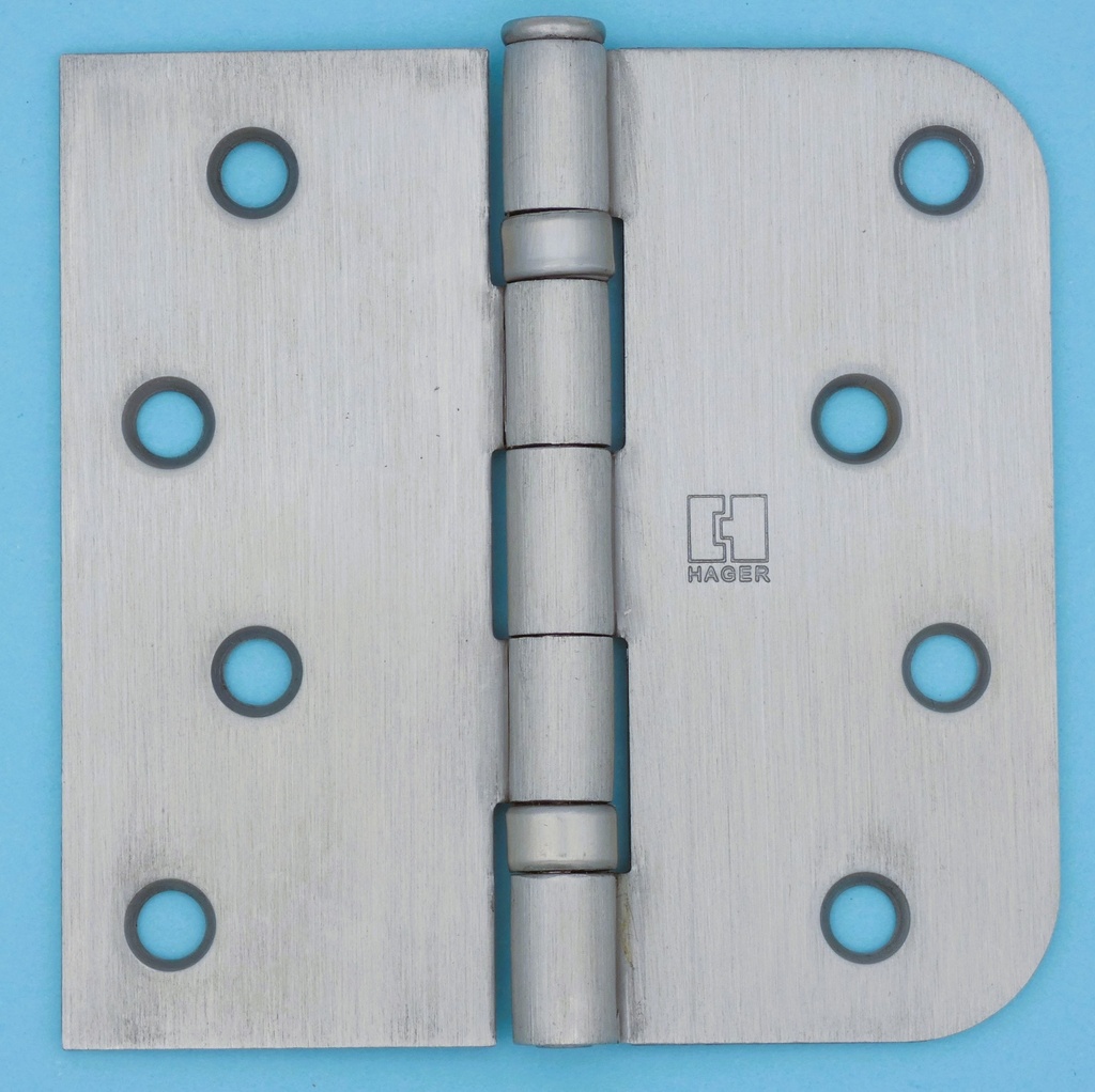 Hager BB1543 4x4 Non-Ferrous Plain Bearing Hinge | Square x 5/8" Radius Corner