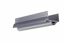 Pemko 216AV Door Bottom Shoe with Rain Drip, 36" Mill Aluminum
