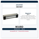 Securitron M32BD Magnalock 600 lb | Direct mount