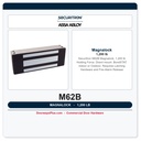 Securitron M62B Magnalock 1,200 lb | Direct mount
