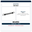 Securitron M34RD Magnalock 500 lb | Recessed, with Door Position Switch
