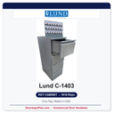Lund C-1403 Key Cabinet | 1610 Keys One-Tag | Made in USA