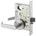 Accentra 8808FL Mortise Lockset Classroom Function US26D Less Cylinder