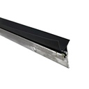 Hager 892SAN Neoprene Weatherstrip in Aluminum Finish
