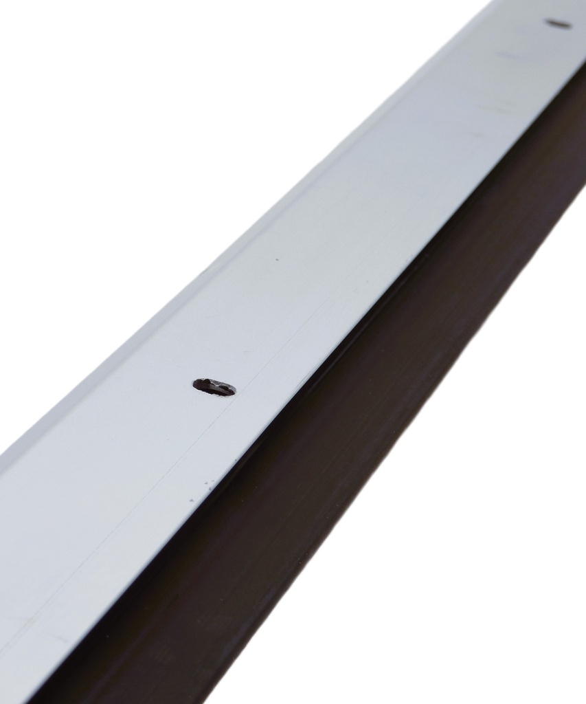 Hager 750S Neoprene Sill Sweep | Mill Aluminum 36" or 48" | UL10C Fire Rated | ANSI R3B435