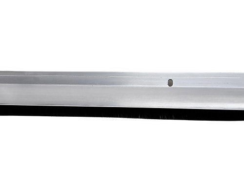 Hager 770S Nylon Brush Sill Sweep with Rain Drip – UL10C – Mill Aluminum