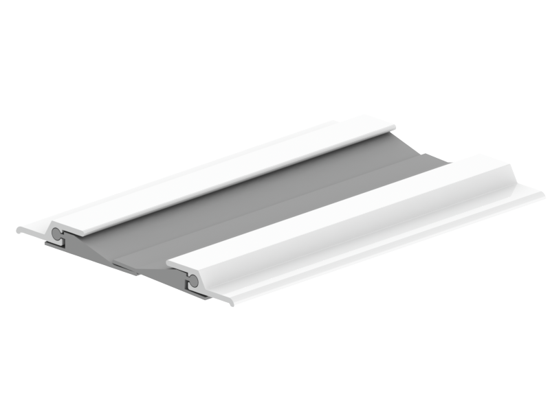 Hager 872S Neoprene Astragal Mill Aluminum 84" or 96"