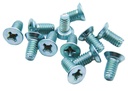 Hager 1-800-7175 Machine Screw 12-24 x 1/2" FPHM US2C | Commercial Hinge Screw