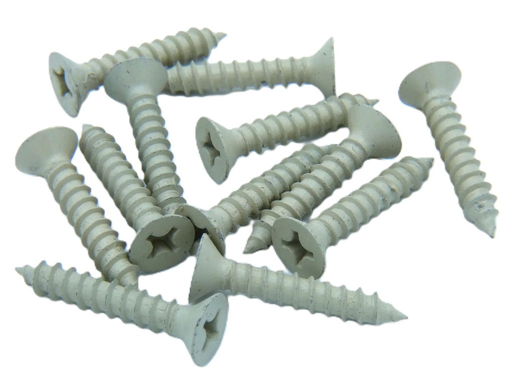 Hager 1-810-6976 #12 x 1-1/4" FPH Wood Hinge Screw USP Prime | Pkg of 12 or 100