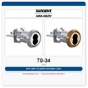 Sargent 70-34 SFIC Rim Cylinder Housing Less Core | Best IC Prep