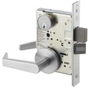 Accentra AUR 8822FL Mortise Lock Dormitory/Exit US26D Less Cylinder