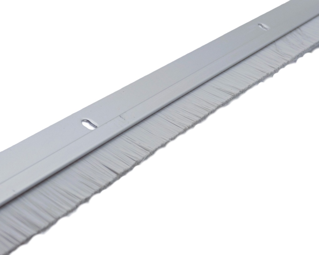 Pemko 18061CNB Nylon Brush Sill Sweep - Aluminum