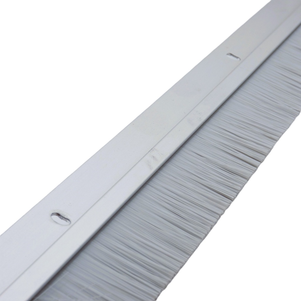 Pemko 18100CNB Nylon Brush Sill Sweep - Aluminum