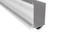 Pemko 2211AV Extended Door Bottom with Vinyl Insert and Rain Drip