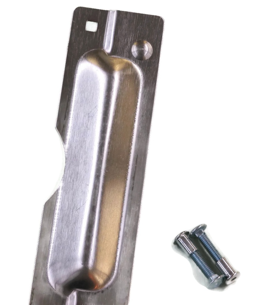 Latch Gard LG110 x SF710 High-Security Latch Guard 3" x 11" | 12-Gauge Steel Anti-Pry Door Plate