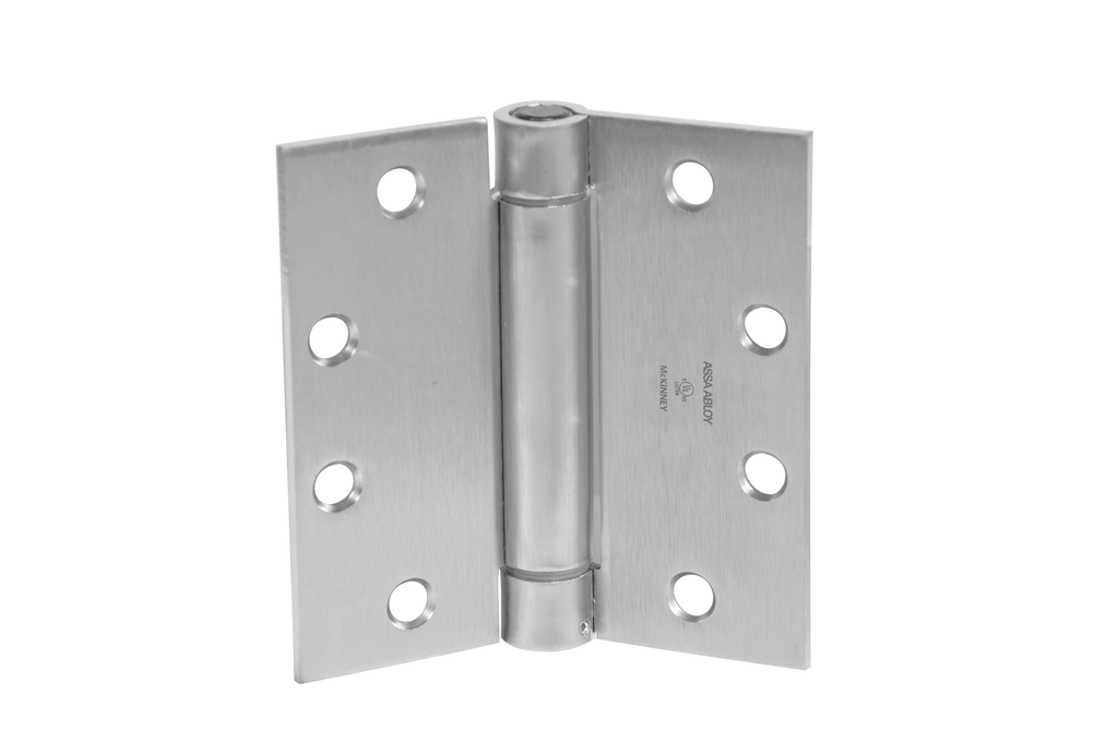 McKinney 1502 Spring Hinge 4-1/2x4-1/2 Full Mortise Self-Closing