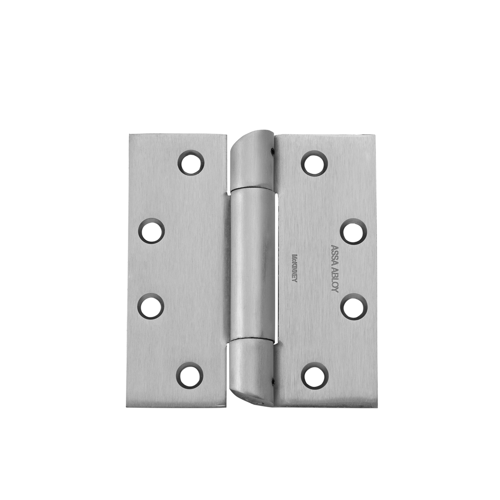 McKinney HTA786 Hospital Tip Hinge 4-1/2x4-1/2 US26D Satin Chrome | Heavy Weight Full Mortise