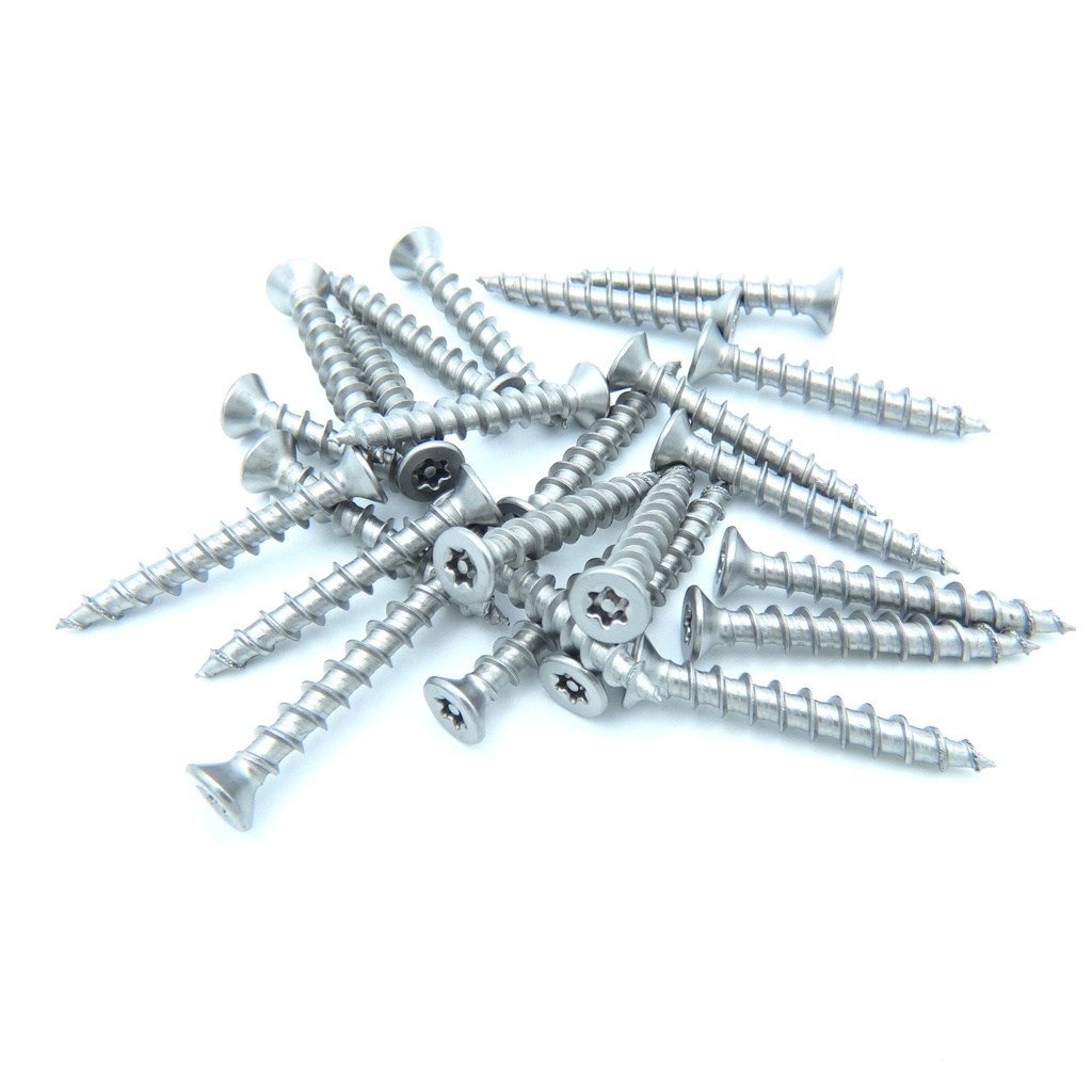 Markar TORX-T25PBS12150SS24 Security Wood Screws #12x1-1/2" SS Pkg/24
