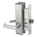 Accentra 8801FL AUCN Mortise Lockset – Passage Function, Satin Chrome (US26D)