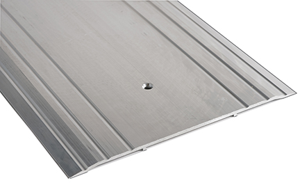 NGP National Guard NGP 1013 Flat Saddle Threshold 10" x 1/4" Aluminum