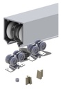 Hager 9878HD 72" Extra Heavy Duty Pocket Door Track Set | ANSI Grade 1 | 250 lb