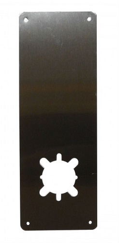 Don-Jo RP 14-2 Remodeler Plate 5" x 14" US32D Satin Stainless