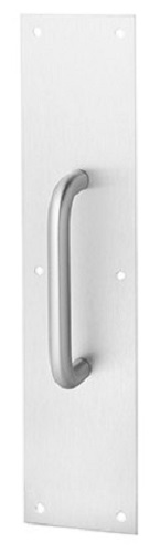 Rockwood 102 x 70B Pull Plate | 3.5" x 15" Satin Stainless US32D