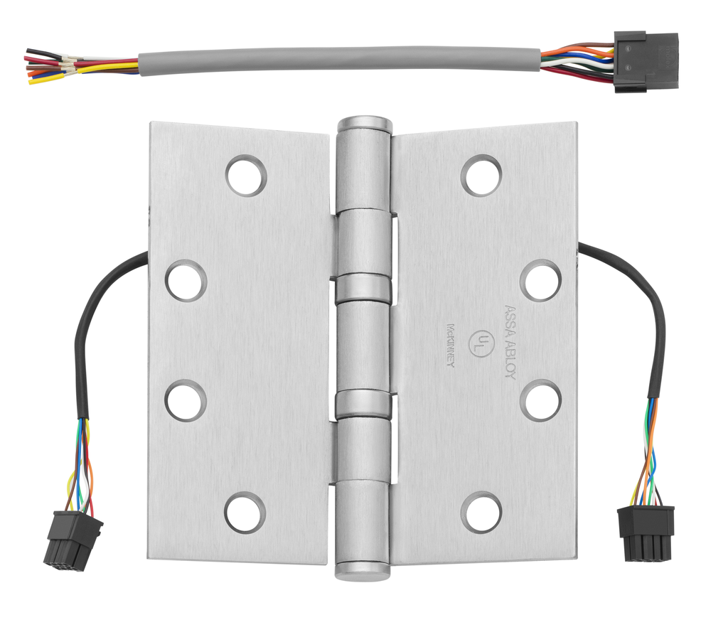 McKinney TA2714 QC8 4-1/2" x 4-1/2" 26D ElectroLynx 8-Wire Electric Hinge