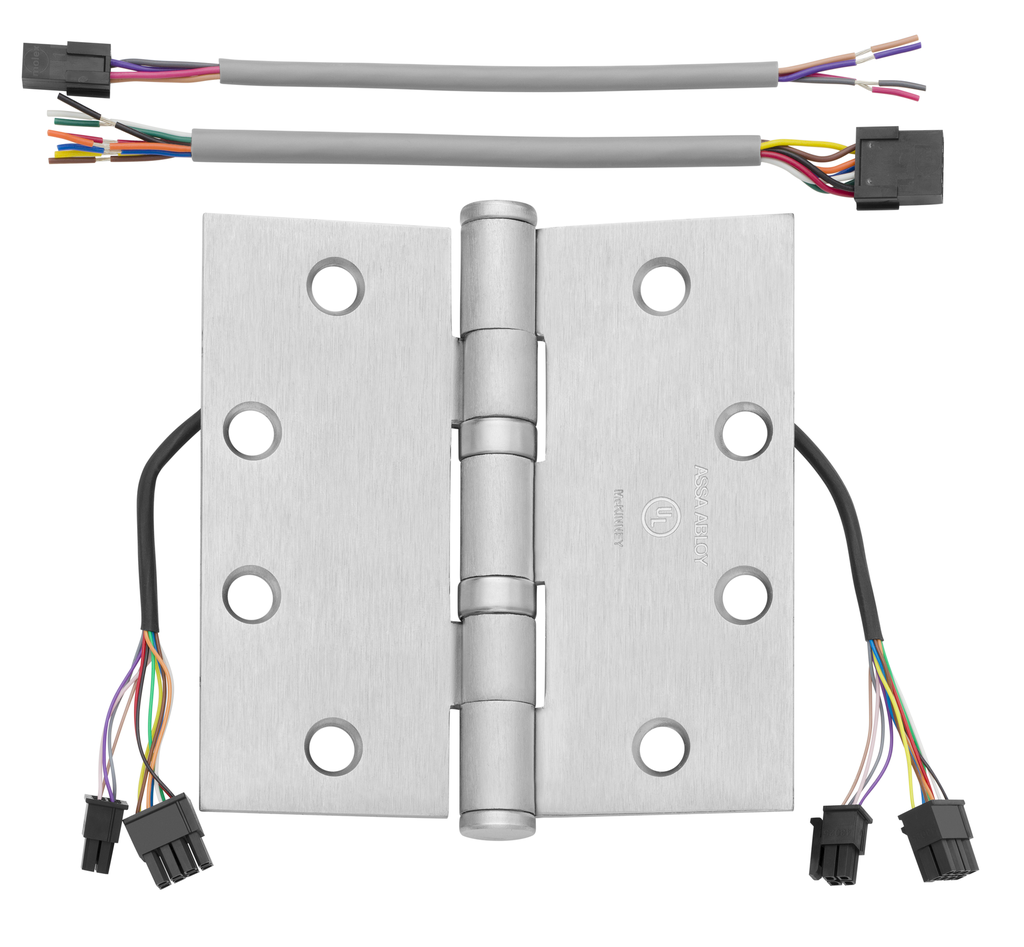 McKinney TA2714 QC12 4-1/2" x 4-1/2" 12-Wire Electric Hinge