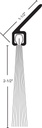 NGP H623A Angled Nylon Brush Sill Sweep