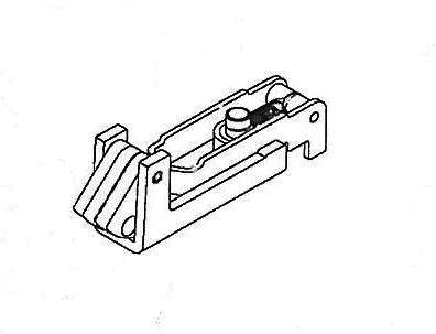 Corbin Russwin 436F29-8 Bottom Latch Assembly ED8400 