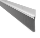 Pemko 18137CNB Nylon Brush Sill Sweep - Aluminum